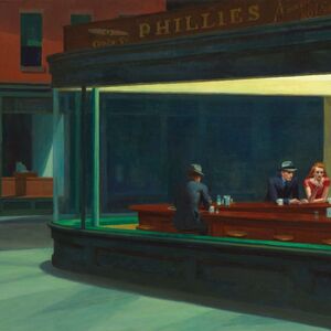 Piece of art by Edward Hopper