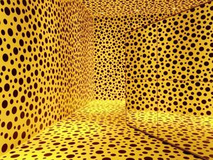 Piece of art by Yayoi Kusama