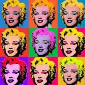 Paint example of Pop Art